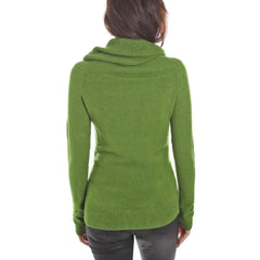 Yes Zee Green Viscose Sweater - Sweaters