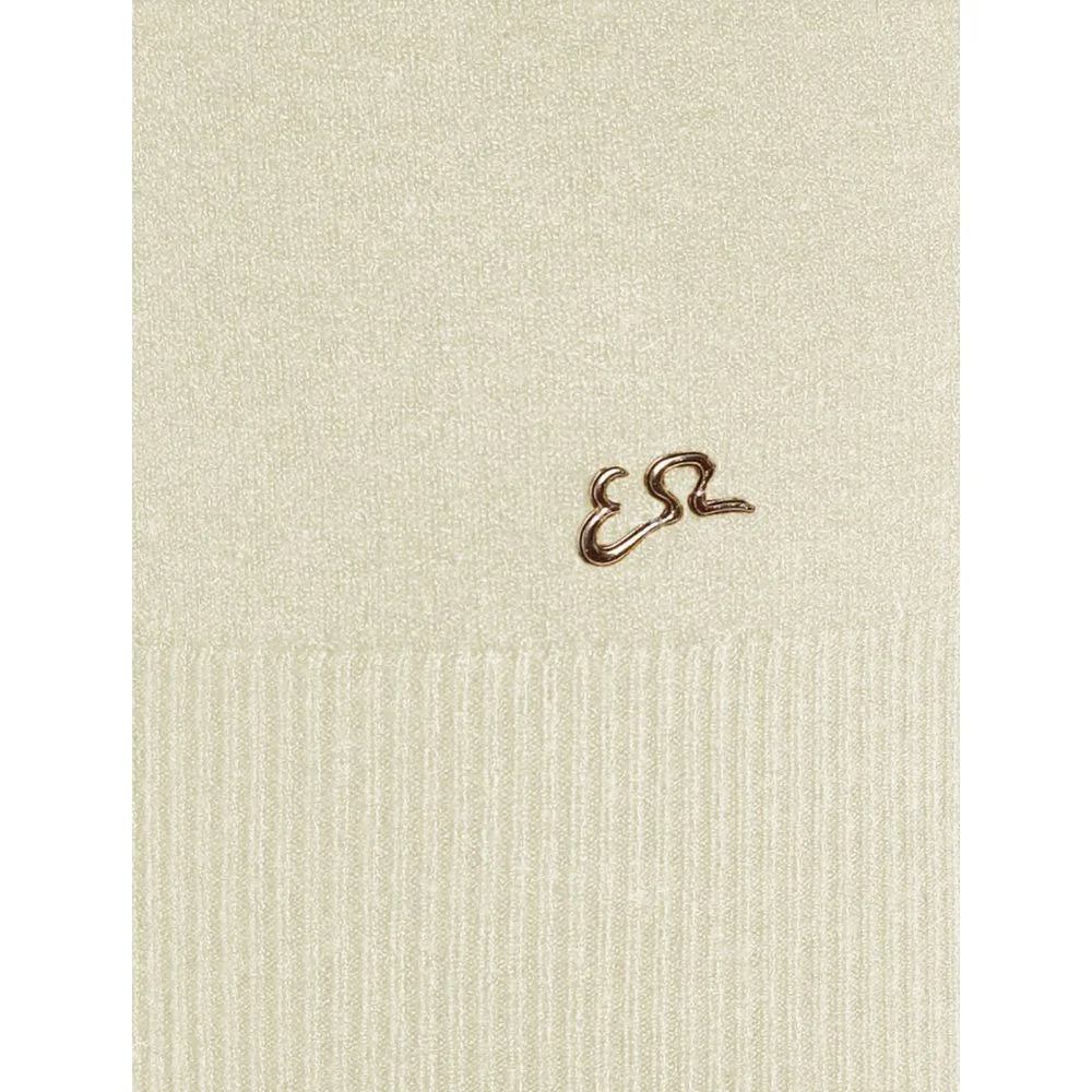 Yes Zee White Viscose Dress - Dresses