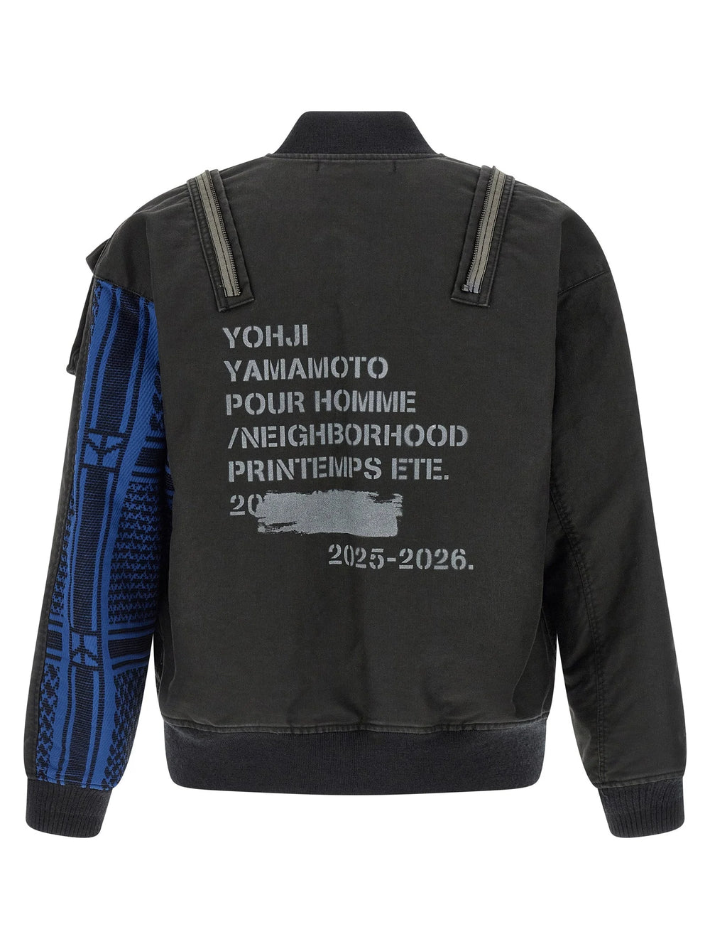 Yohji Yamamoto Black Cotton Bomber