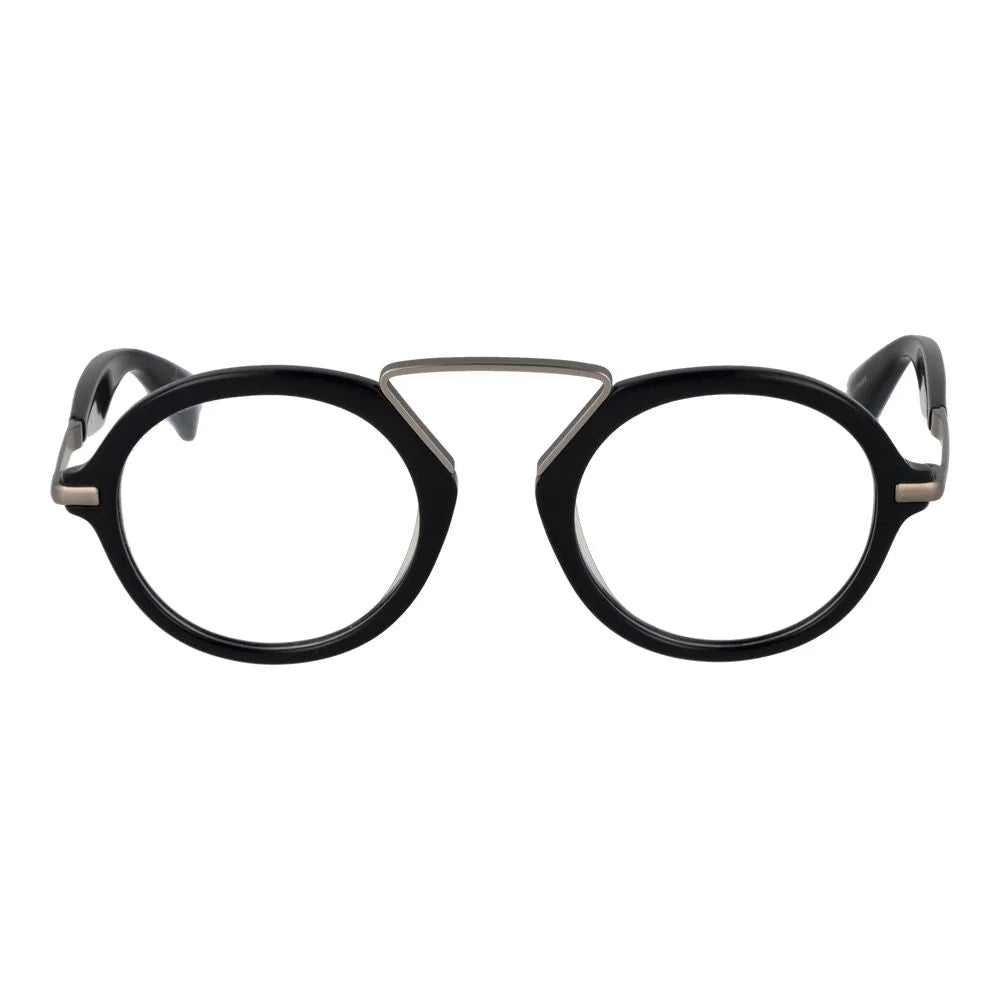 Yohji Yamamoto Black Men Glasses Frame - Eyeglasses
