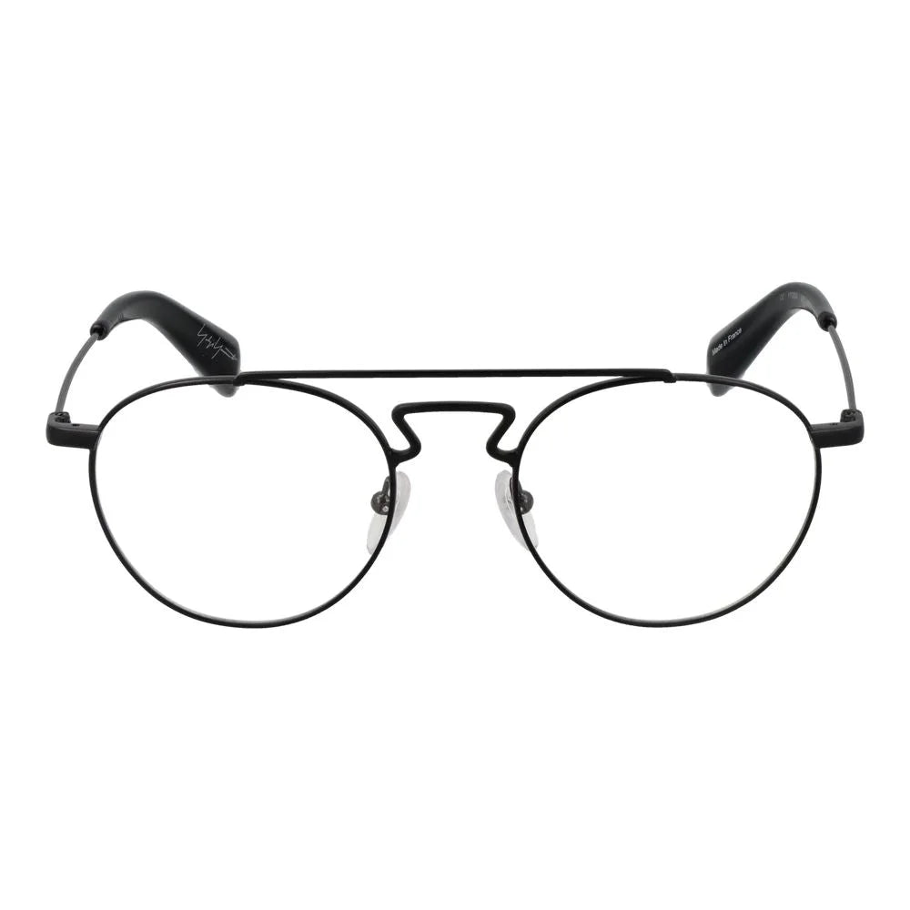 Yohji Yamamoto Black Men Glasses Frame - Eyeglasses