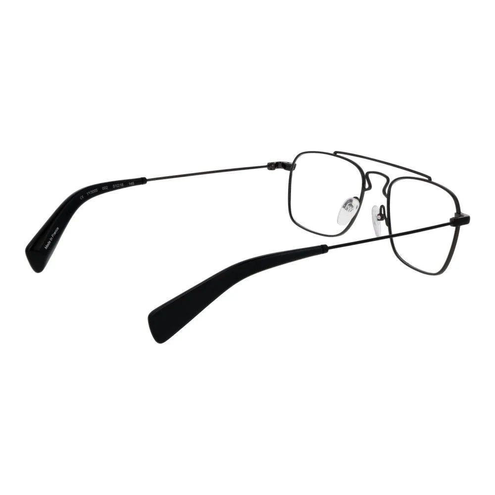 Yohji Yamamoto Black Men Glasses Frame - Eyeglasses