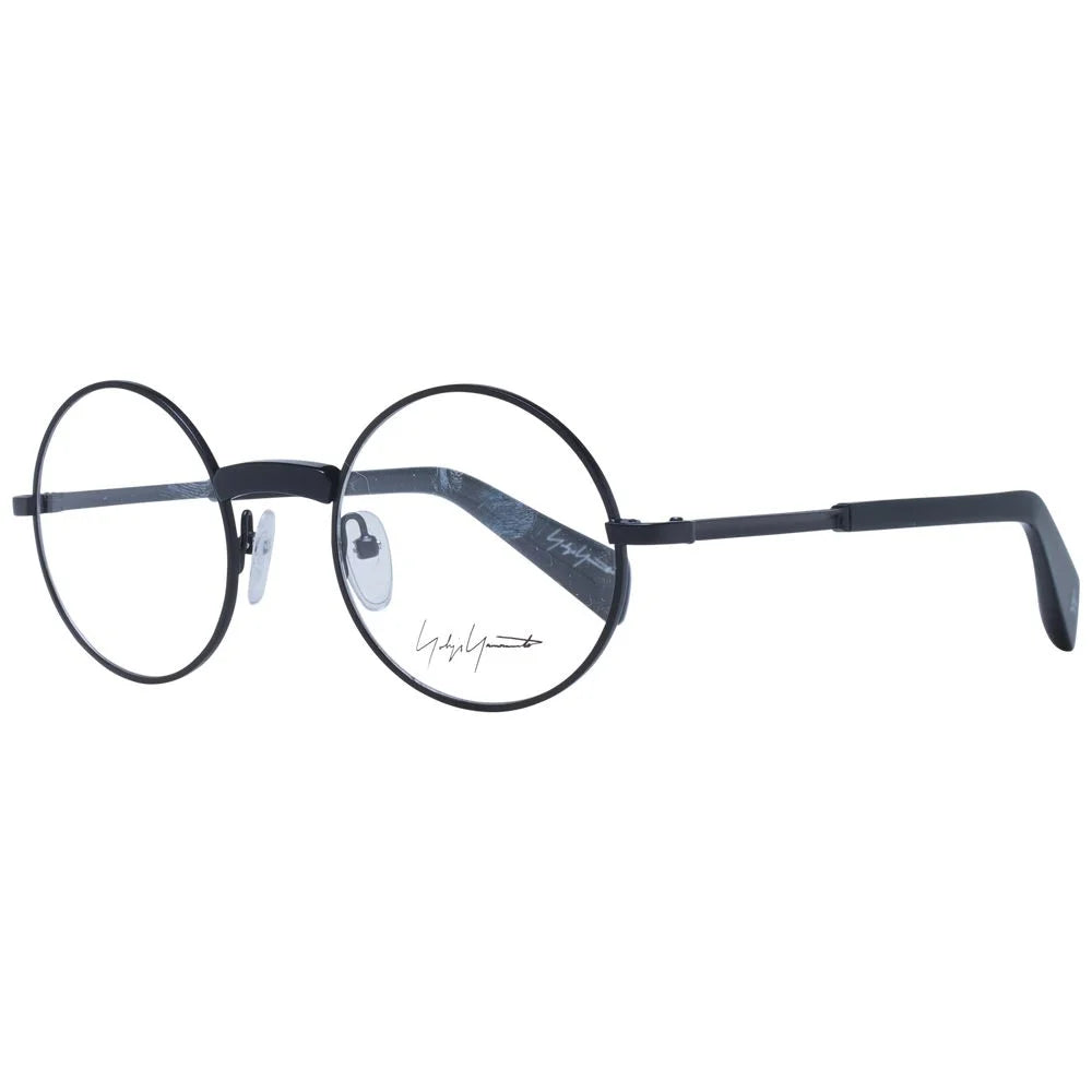 Yohji Yamamoto Black Men Glasses Frame - Eyeglasses