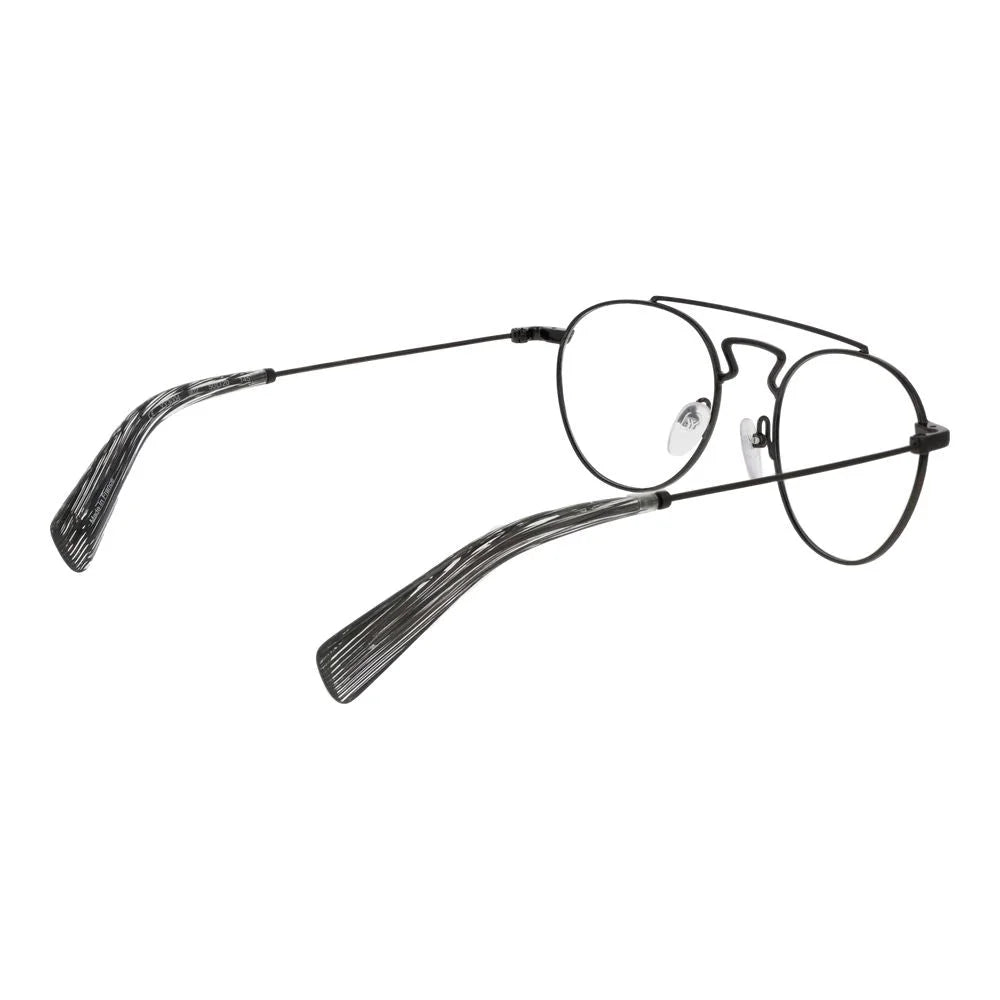 Yohji Yamamoto Black Men Glasses Frame - Eyeglasses