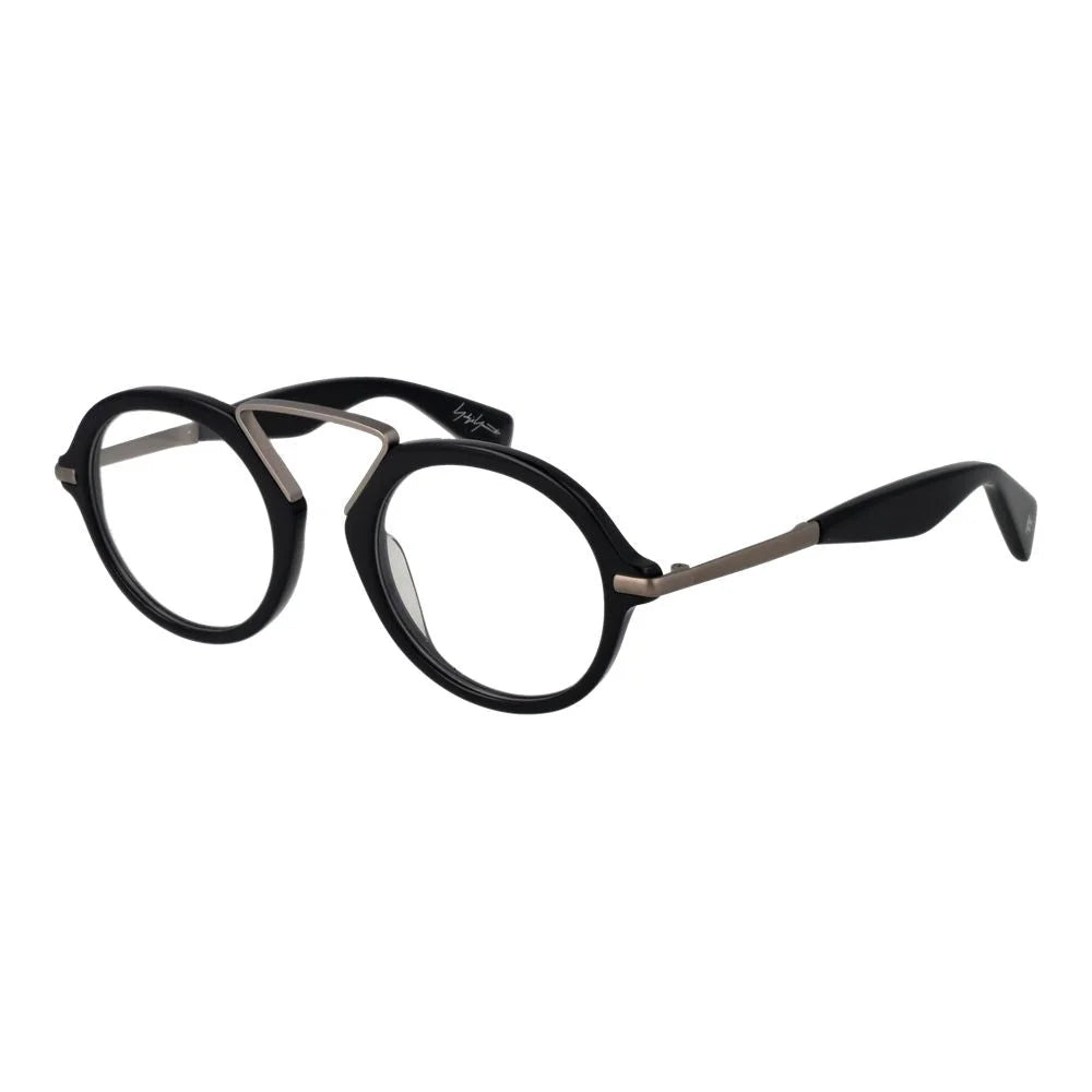Yohji Yamamoto Black Men Glasses Frame - Eyeglasses