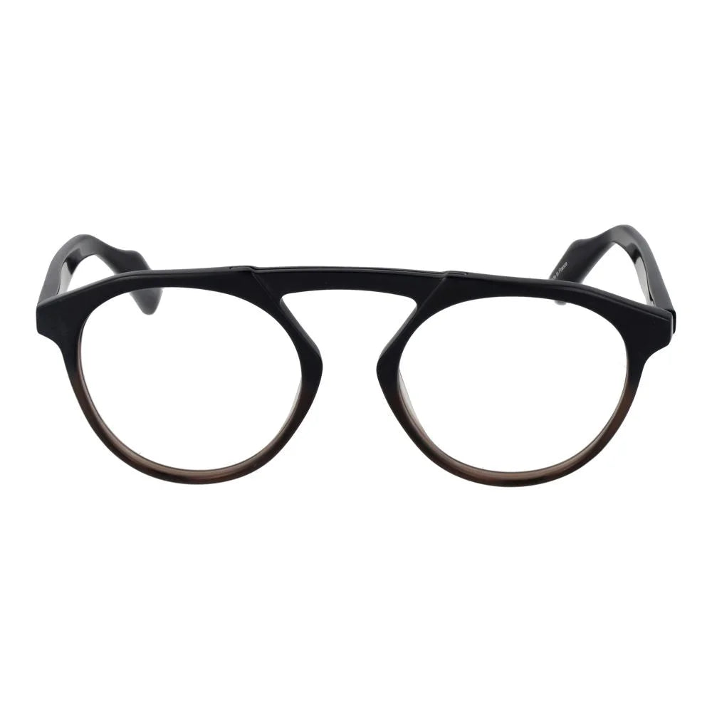 Yohji Yamamoto Black Men Glasses Frame - Eyeglasses