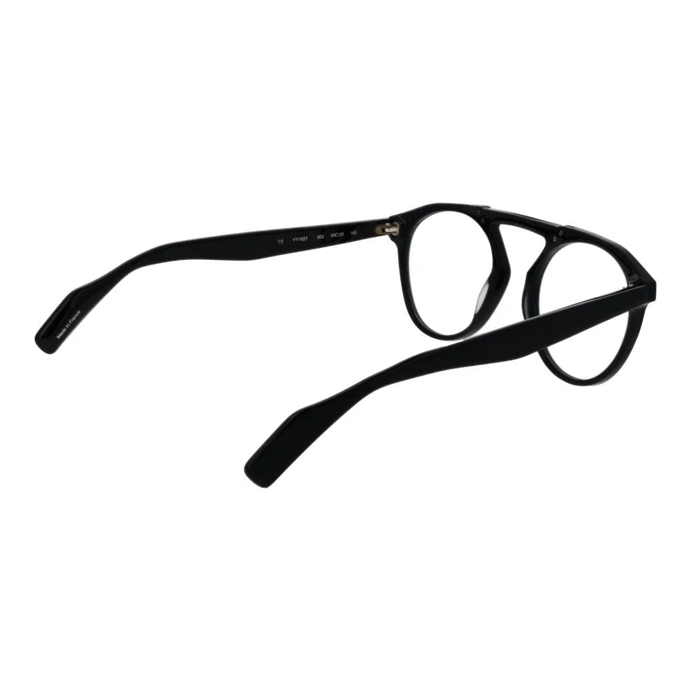 Yohji Yamamoto Black Men Glasses Frame - Eyeglasses
