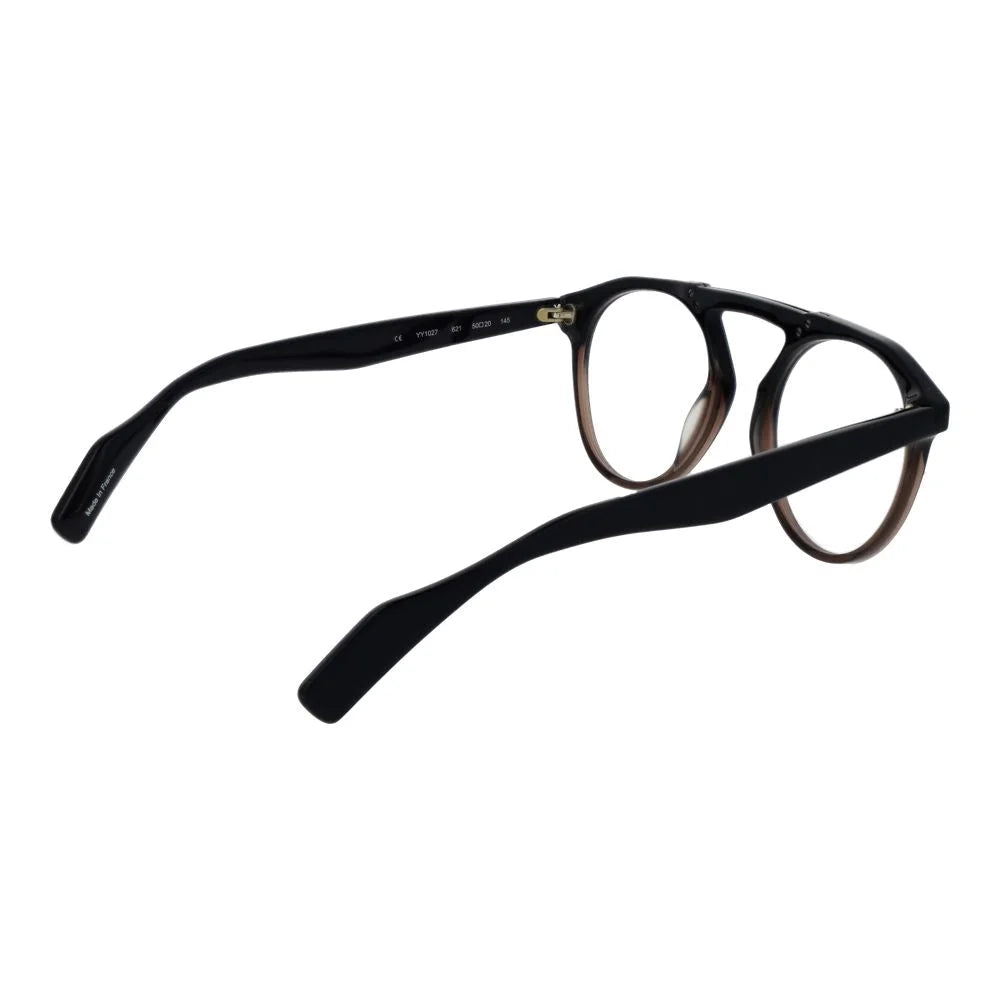 Yohji Yamamoto Black Men Glasses Frame - Eyeglasses