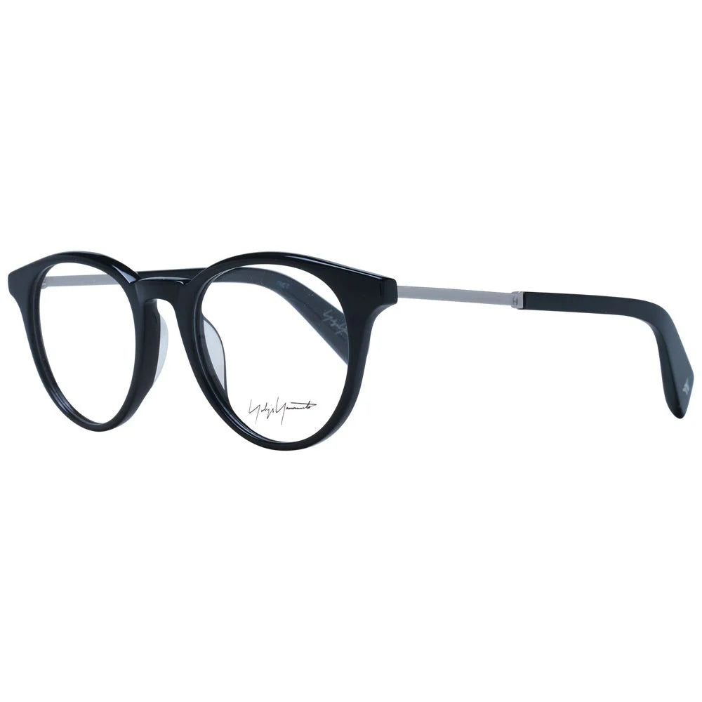 Yohji Yamamoto Black Men Glasses Frame - Eyeglasses