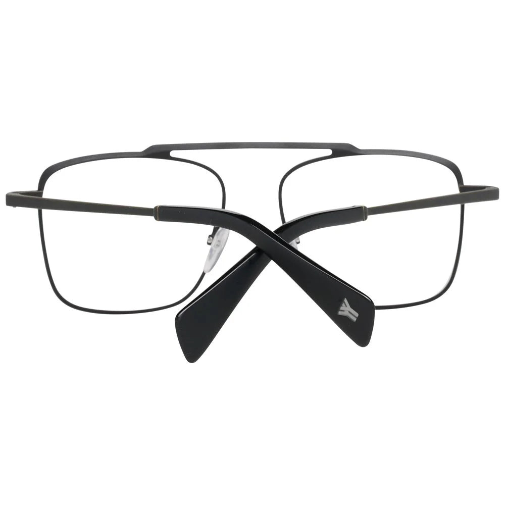 Yohji Yamamoto Black Men Glasses Frame - Eyeglasses