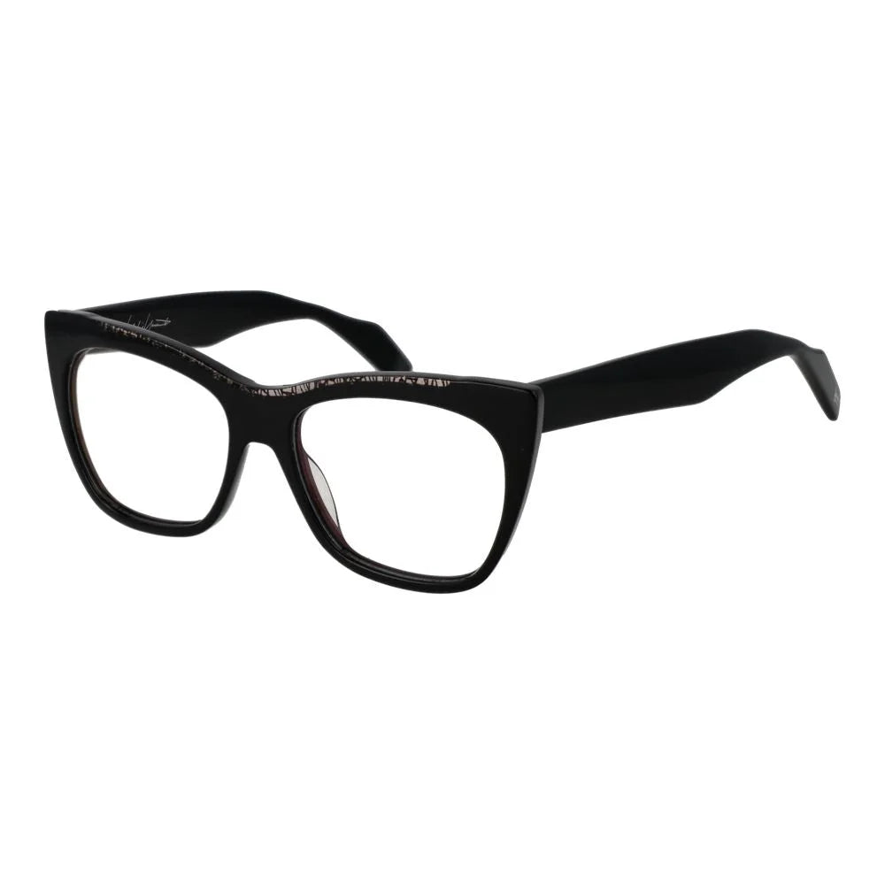 Yohji Yamamoto Black Men Glasses Frame - Eyeglasses