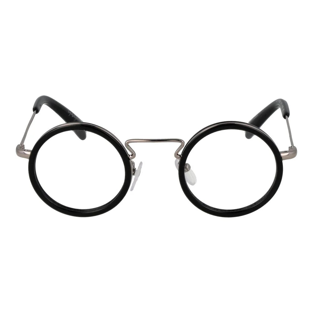 Yohji Yamamoto Black Men Glasses Frame - Eyeglasses