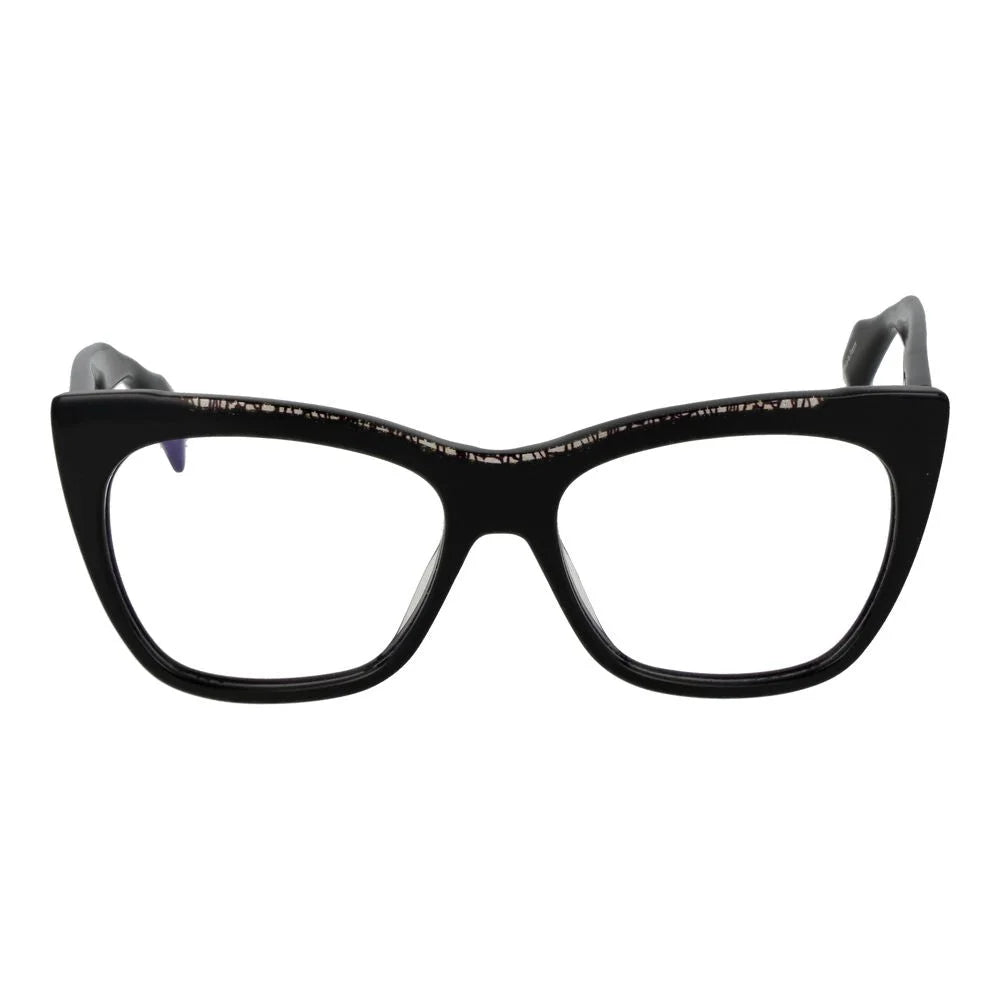 Yohji Yamamoto Black Men Glasses Frame - Eyeglasses
