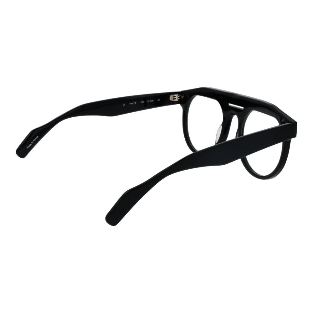 Yohji Yamamoto Black Men Glasses Frame - Eyeglasses