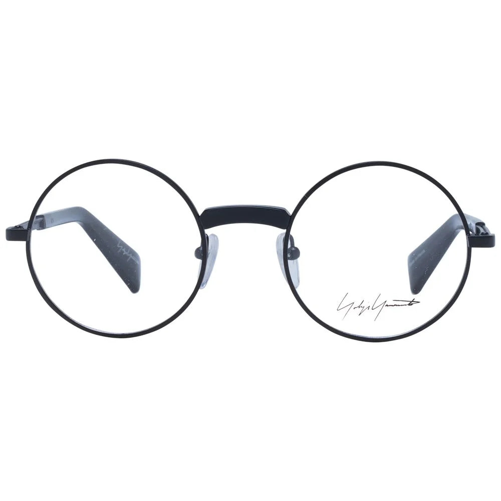 Yohji Yamamoto Black Men Glasses Frame - Eyeglasses