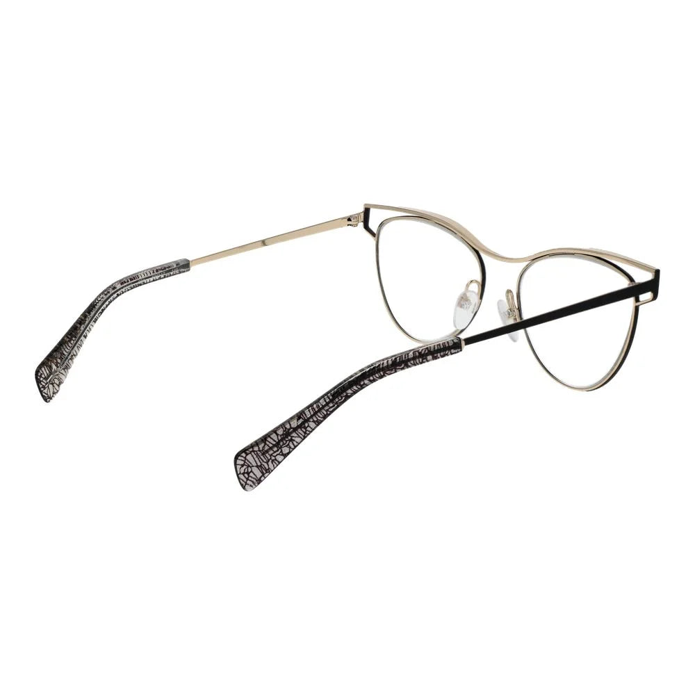 Yohji Yamamoto Black Metal Glasses (Frames) - Eyeglasses