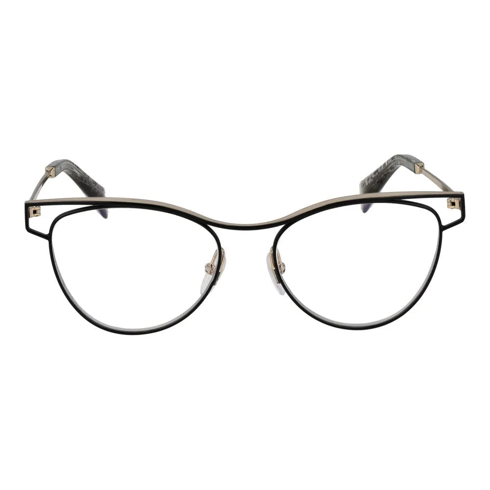 Yohji Yamamoto Black Metal Glasses (Frames) - Eyeglasses