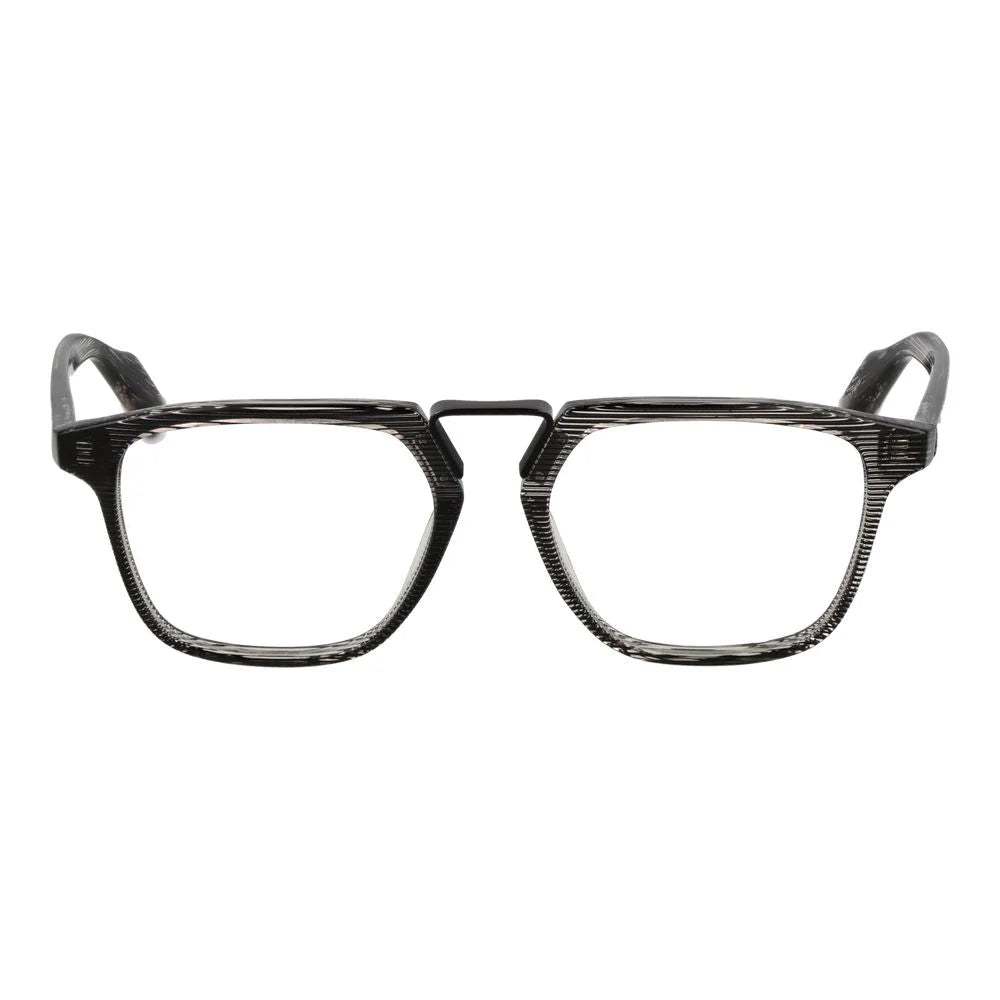 Yohji Yamamoto Black Metal & Plastic Glasses (Frames) - Eyeglasses