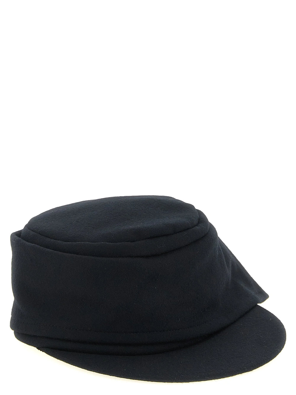 Yohji Yamamoto Black Polyamide Cap (Baseball Hat)