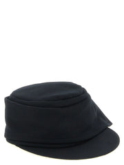 Yohji Yamamoto Black Polyamide Cap (Baseball Hat)