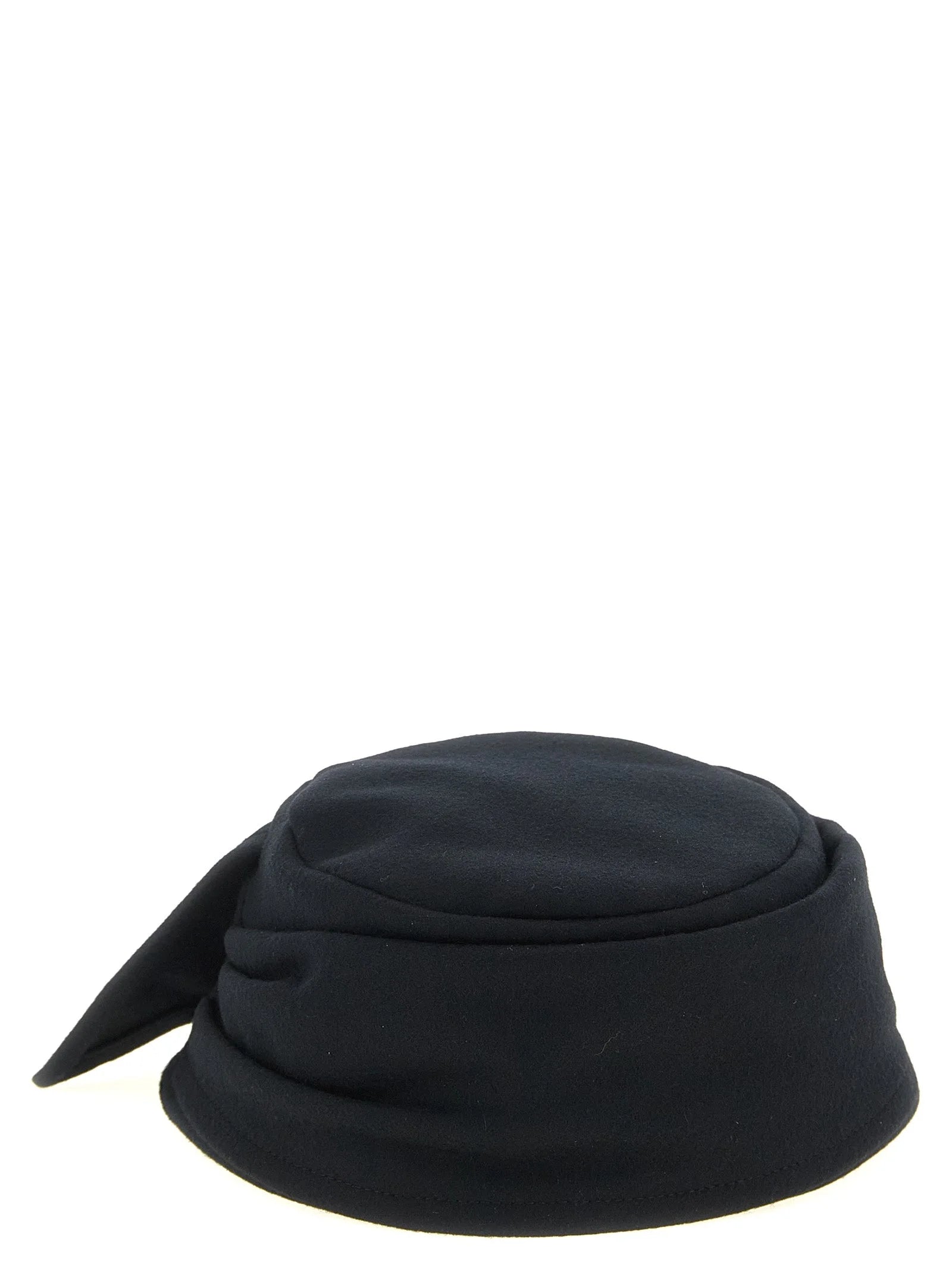 Yohji Yamamoto Black Polyamide Cap (Baseball Hat)