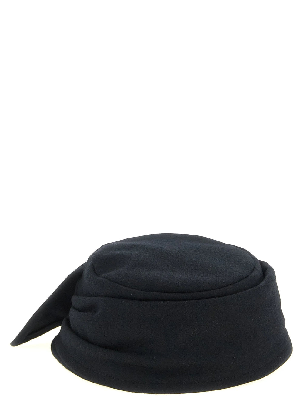 Yohji Yamamoto Black Polyamide Cap (Baseball Hat)