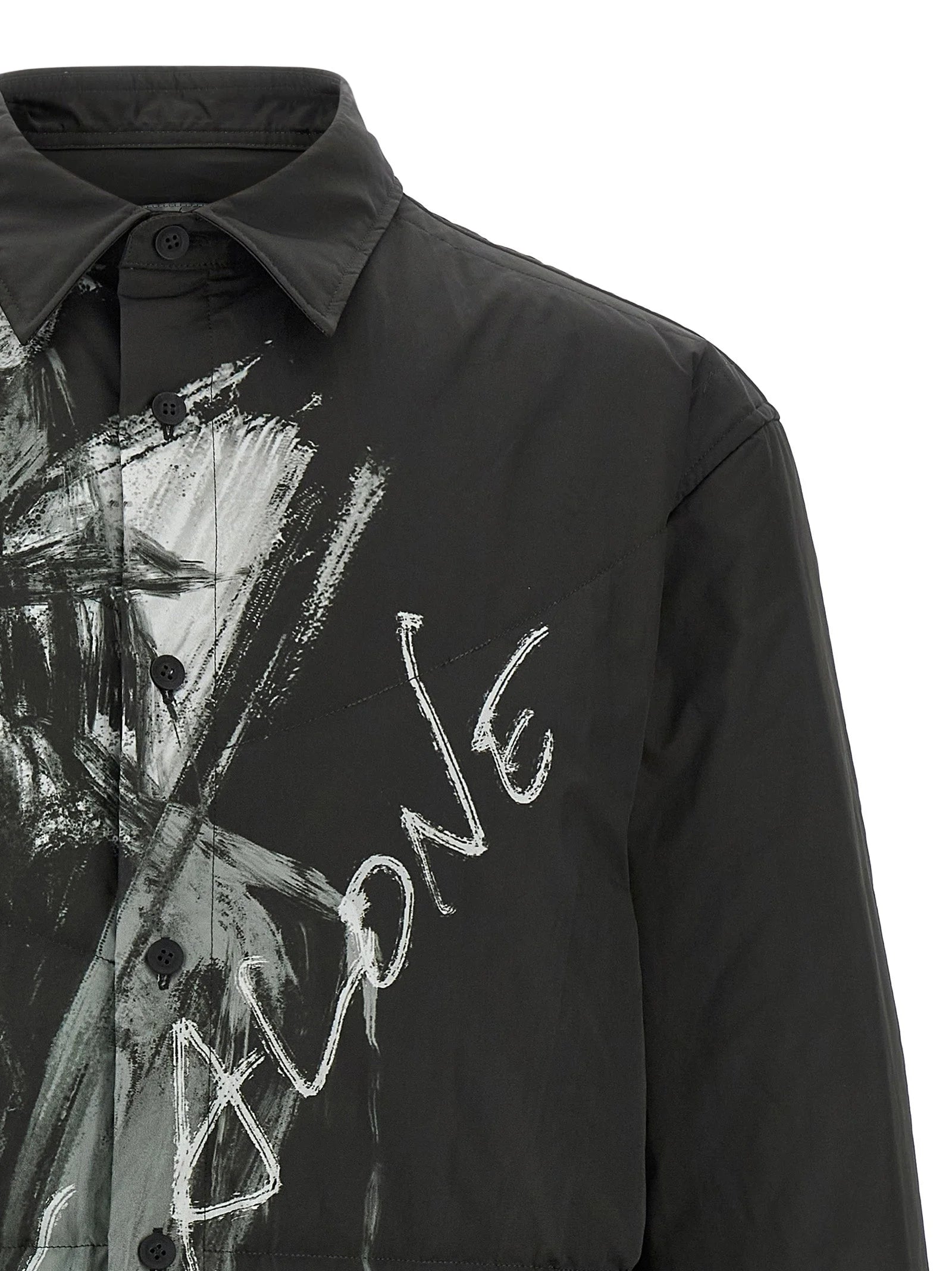 Yohji Yamamoto Black Polyester Blouse - 4