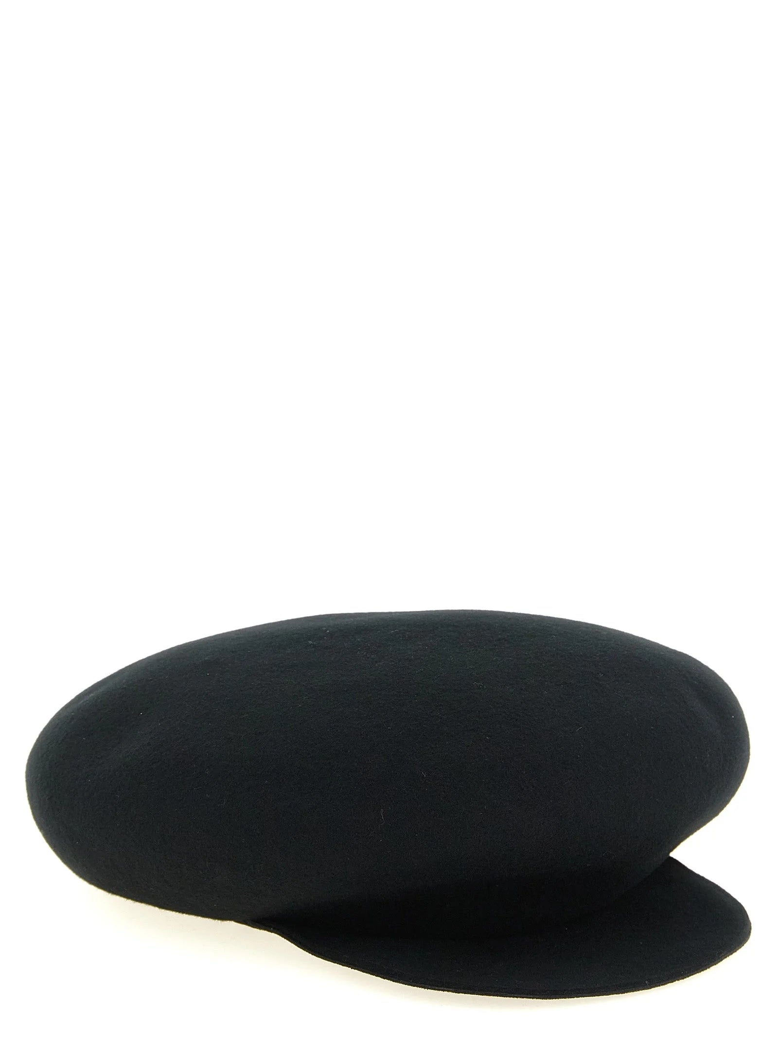 Yohji Yamamoto Black Polyethylene Cap (Baseball Hat)