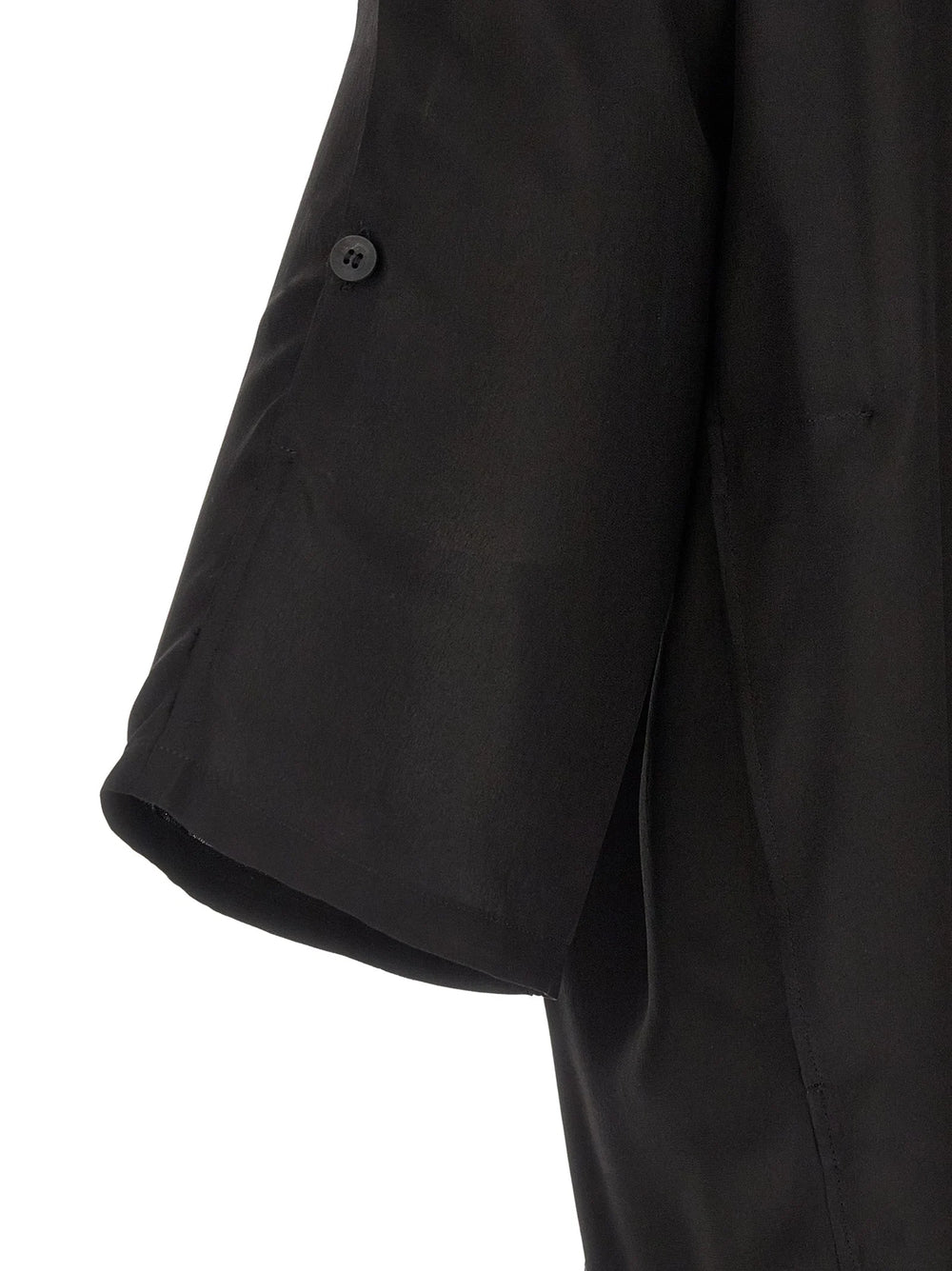 Yohji Yamamoto Black Silk Blouse - 4