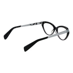 Yohji Yamamoto Black Unisex Glasses Frame - Eyeglasses