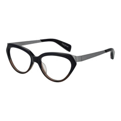 Yohji Yamamoto Black Unisex Glasses Frame - Eyeglasses
