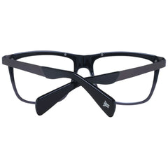 Yohji Yamamoto Black Unisex Glasses Frame - Eyeglasses