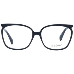 Yohji Yamamoto Black Unisex Glasses Frame - Eyeglasses