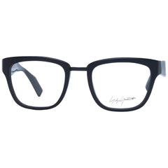 Yohji Yamamoto Black Unisex Glasses Frame - Eyeglasses