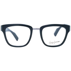 Yohji Yamamoto Black Unisex Glasses Frame - Eyeglasses