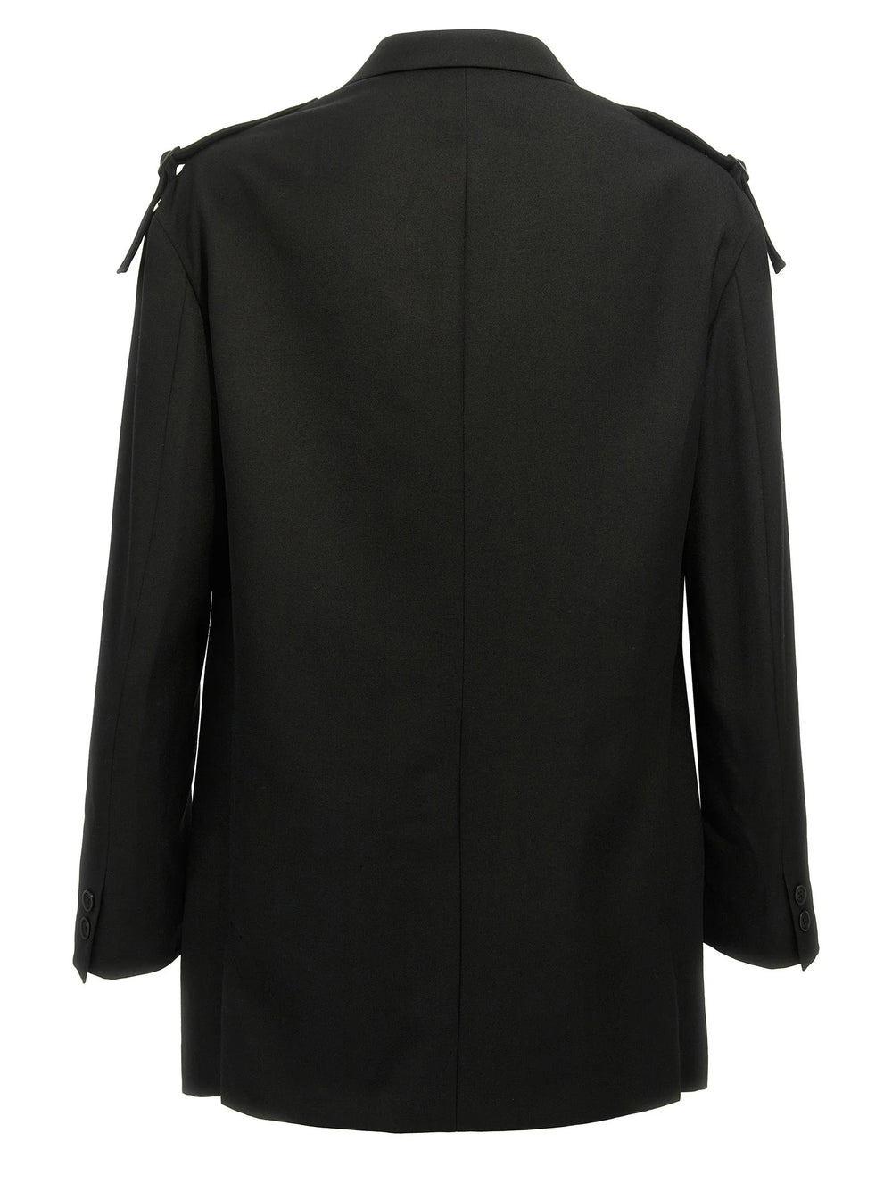 Yohji Yamamoto Black Wool Blazer - 3