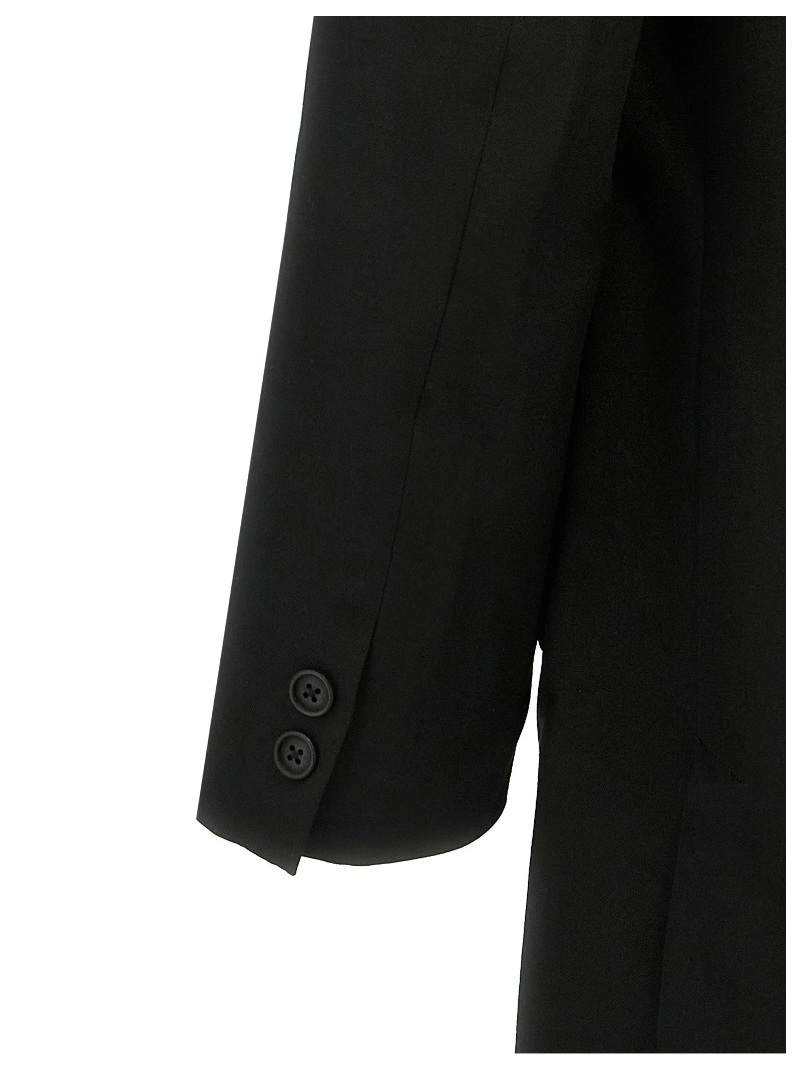 Yohji Yamamoto Black Wool Blazer - 3