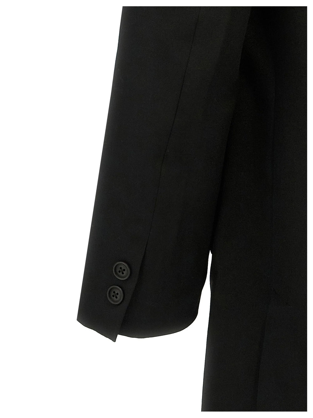 Yohji Yamamoto Black Wool Blazer - 3