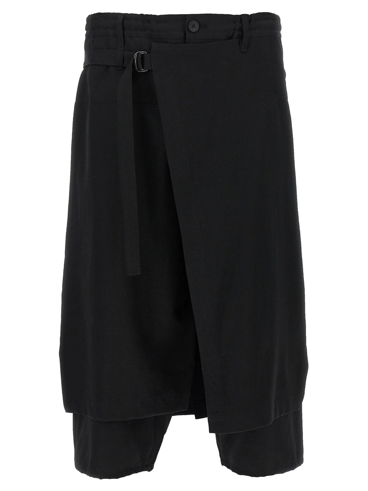Yohji Yamamoto Black Wool Knee Length - 4