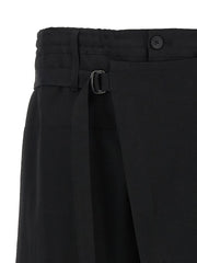 Yohji Yamamoto Black Wool Knee Length - 4