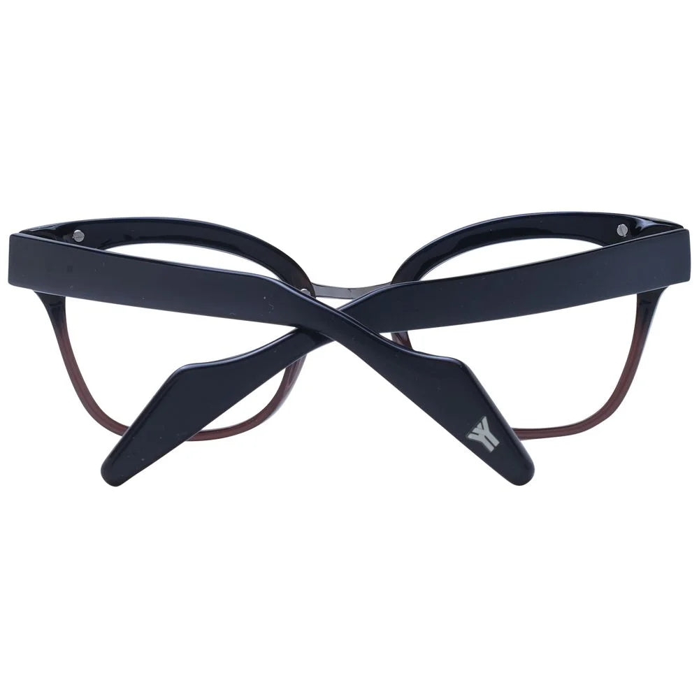 Yohji Yamamoto Blue Unisex Glasses Frame - Eyeglasses