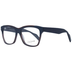 Yohji Yamamoto Blue Unisex Glasses Frame - Eyeglasses