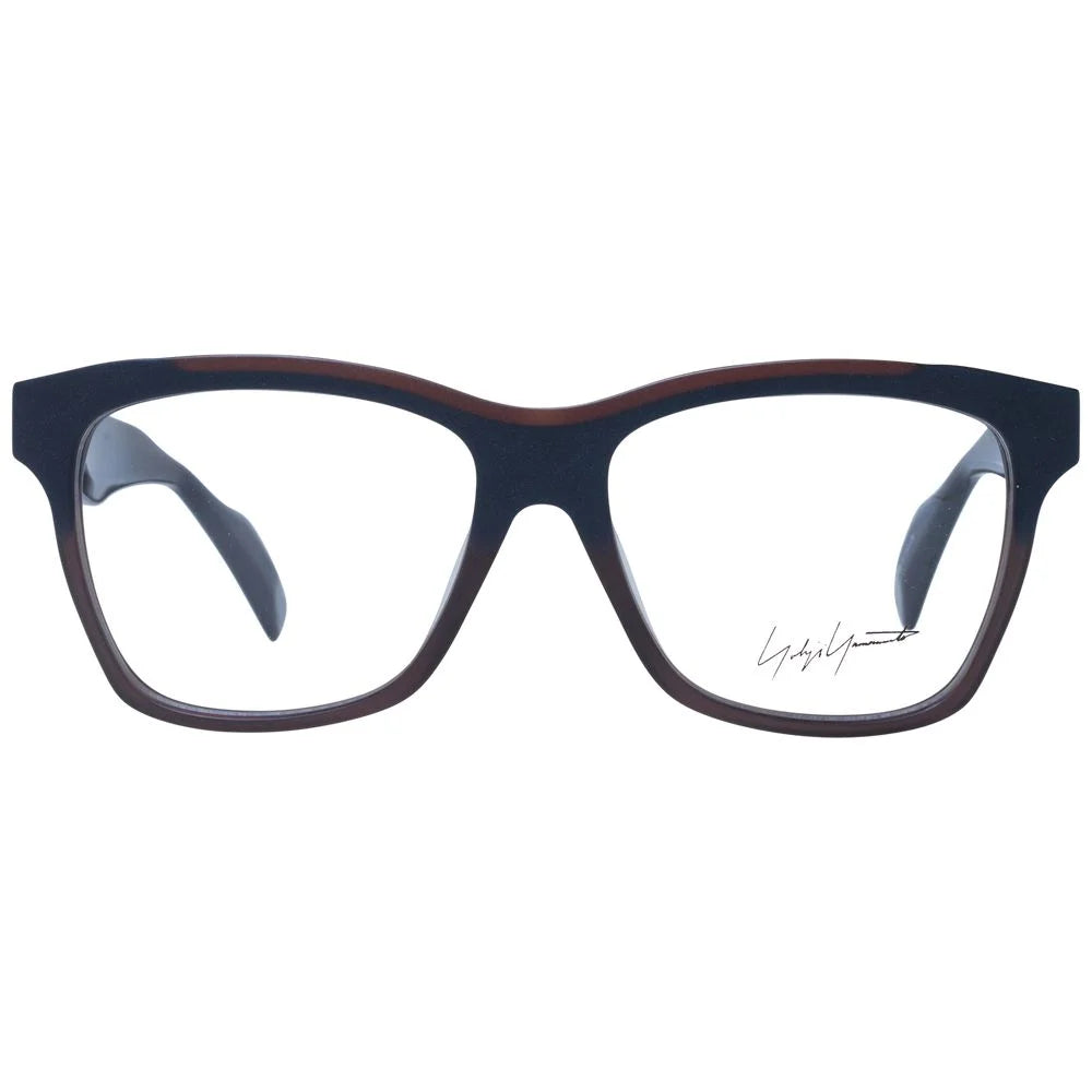 Yohji Yamamoto Blue Unisex Glasses Frame - Eyeglasses