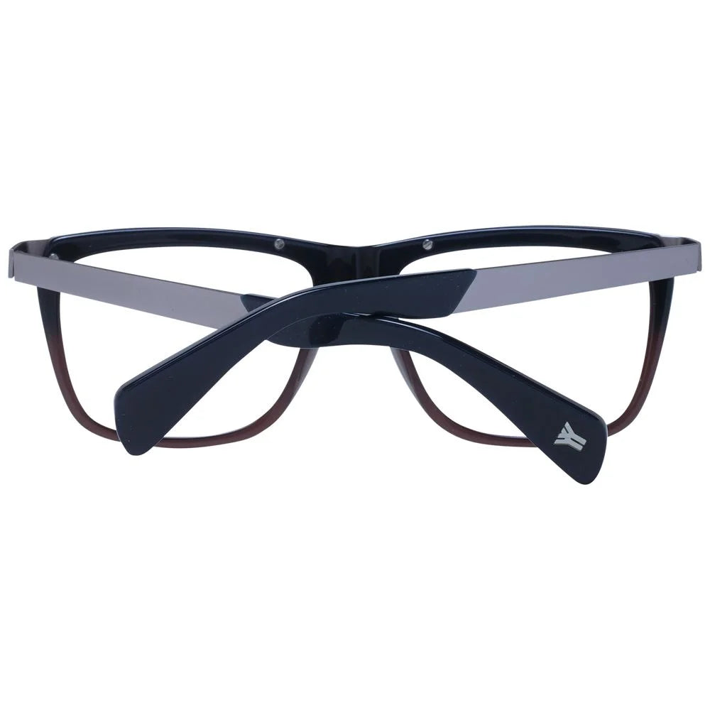 Yohji Yamamoto Blue Unisex Glasses Frame - Eyeglasses