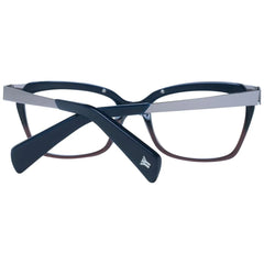 Yohji Yamamoto Blue Unisex Glasses Frame - Eyeglasses