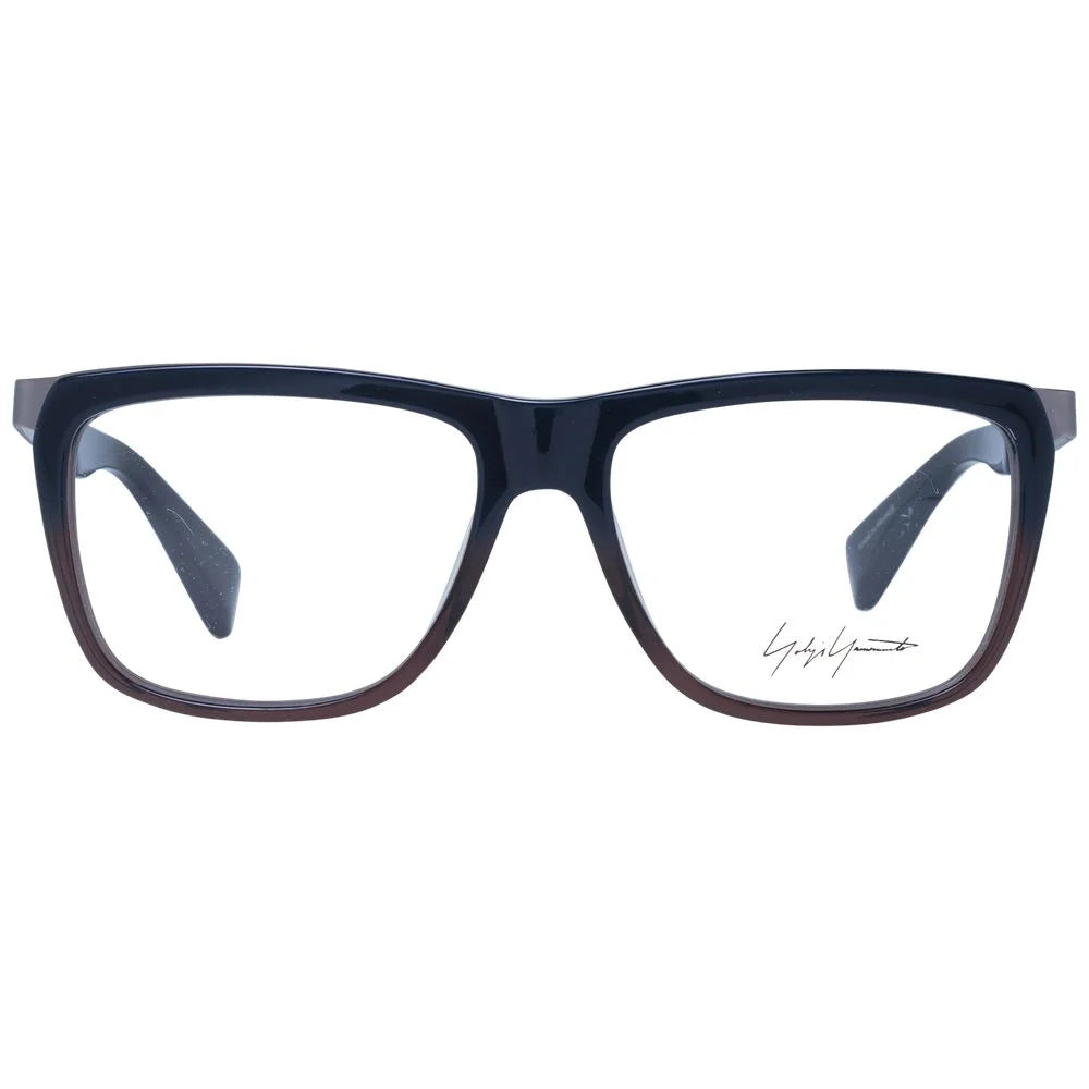 Yohji Yamamoto Blue Unisex Glasses Frame - Eyeglasses