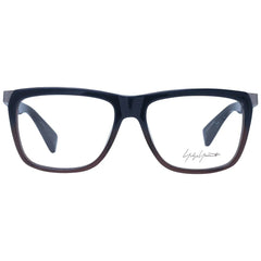Yohji Yamamoto Blue Unisex Glasses Frame - Eyeglasses