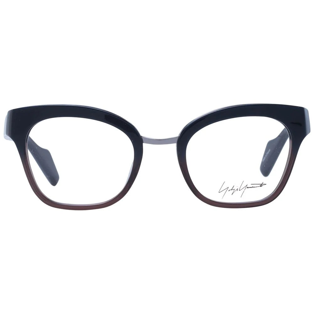 Yohji Yamamoto Blue Unisex Glasses Frame - Eyeglasses