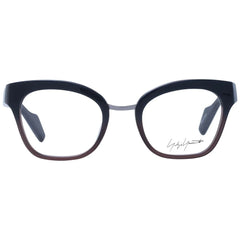 Yohji Yamamoto Blue Unisex Glasses Frame - Eyeglasses