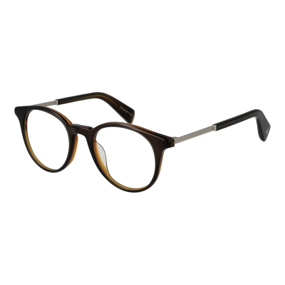 Yohji Yamamoto Brown Men Glasses Frame - Eyeglasses